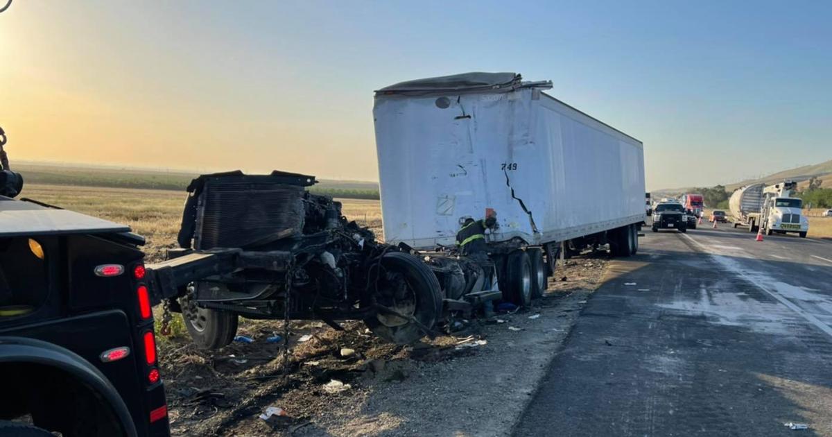 Big Rig Driver Dies After Being Ejected In Crash On I-5 In Stanislaus ...