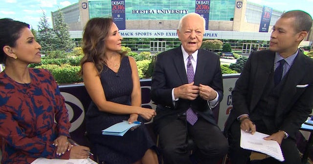 The moderator's role in a presidential debate - CBS News