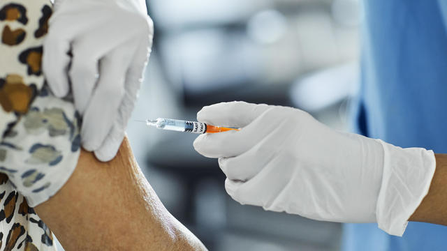 Spanish Hospital Administers Some Of The Country's First Covid-19 Vaccination Shots 