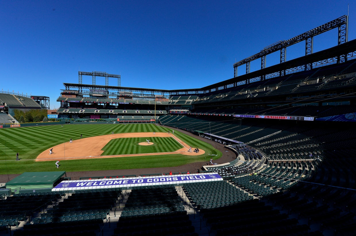 MLB: SEP 13 Angels at Rockies 