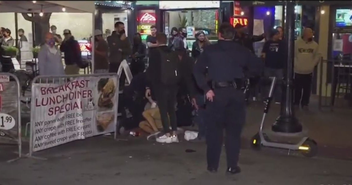 One Killed, 4 Wounded In Shooting In Downtown San Diego - CBS Los Angeles