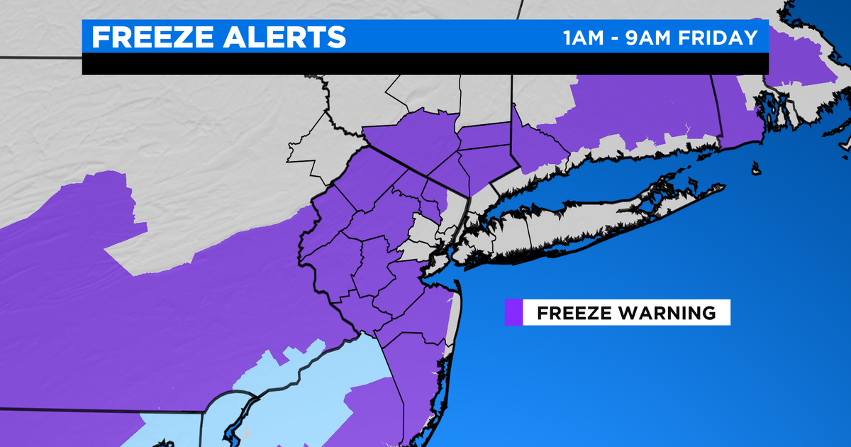 New York Weather: CBS2's 4/23 Friday Morning Forecast - CBS New York