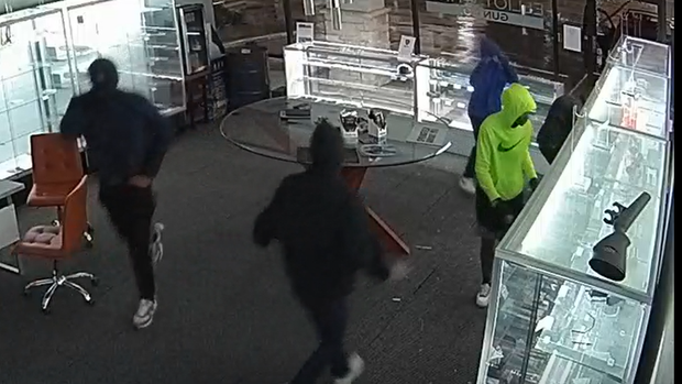 Burglary at Elliott White Gun Co. 
