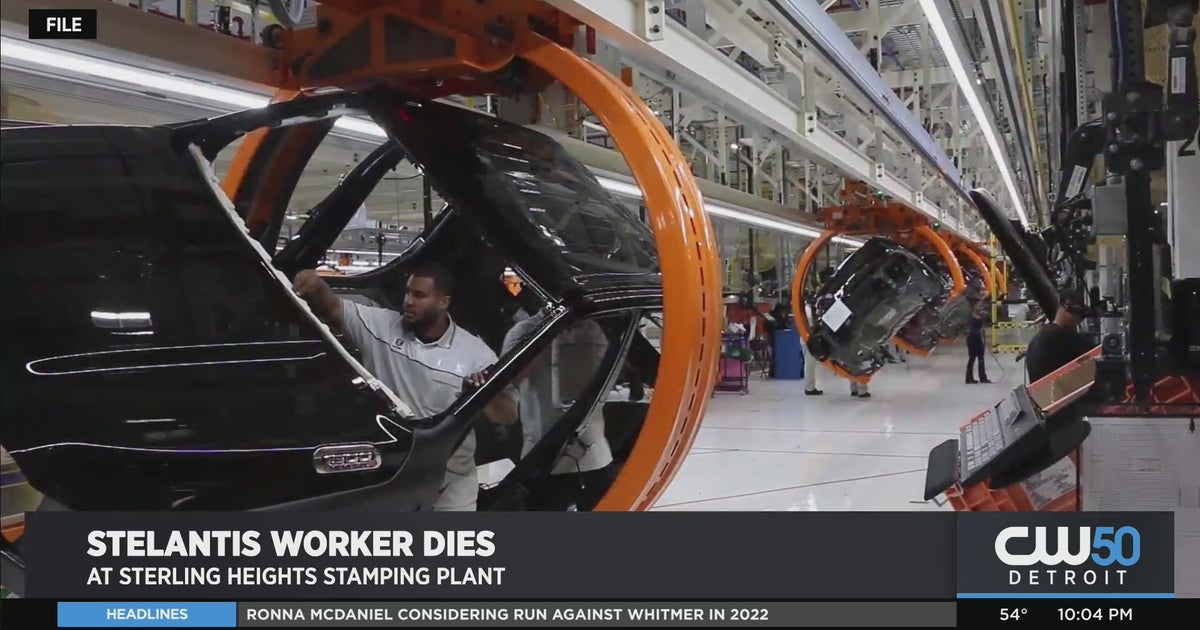 Stellantis Worker in Sterling Heights Died on the Job Wednesday - CBS ...