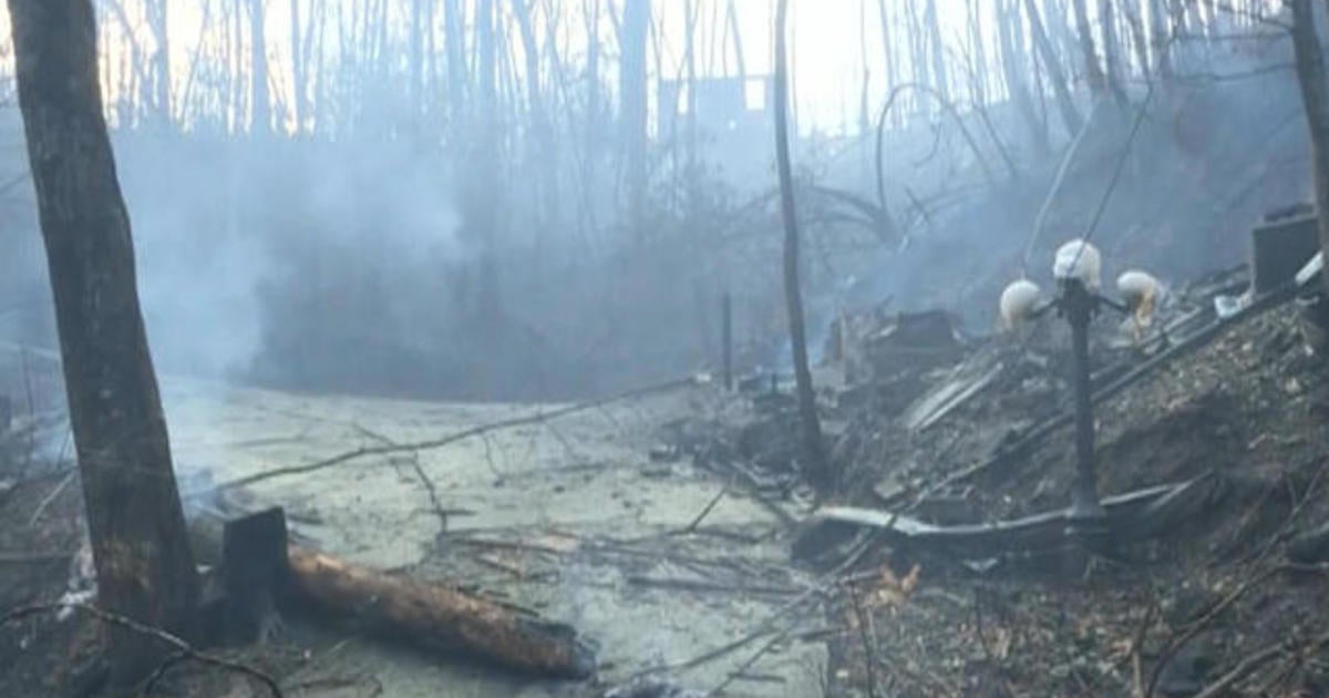 Tennessee wildfires turn deadly in Sevier county CBS News