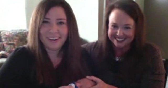 Woman gives birth to her own grandson - CBS News
