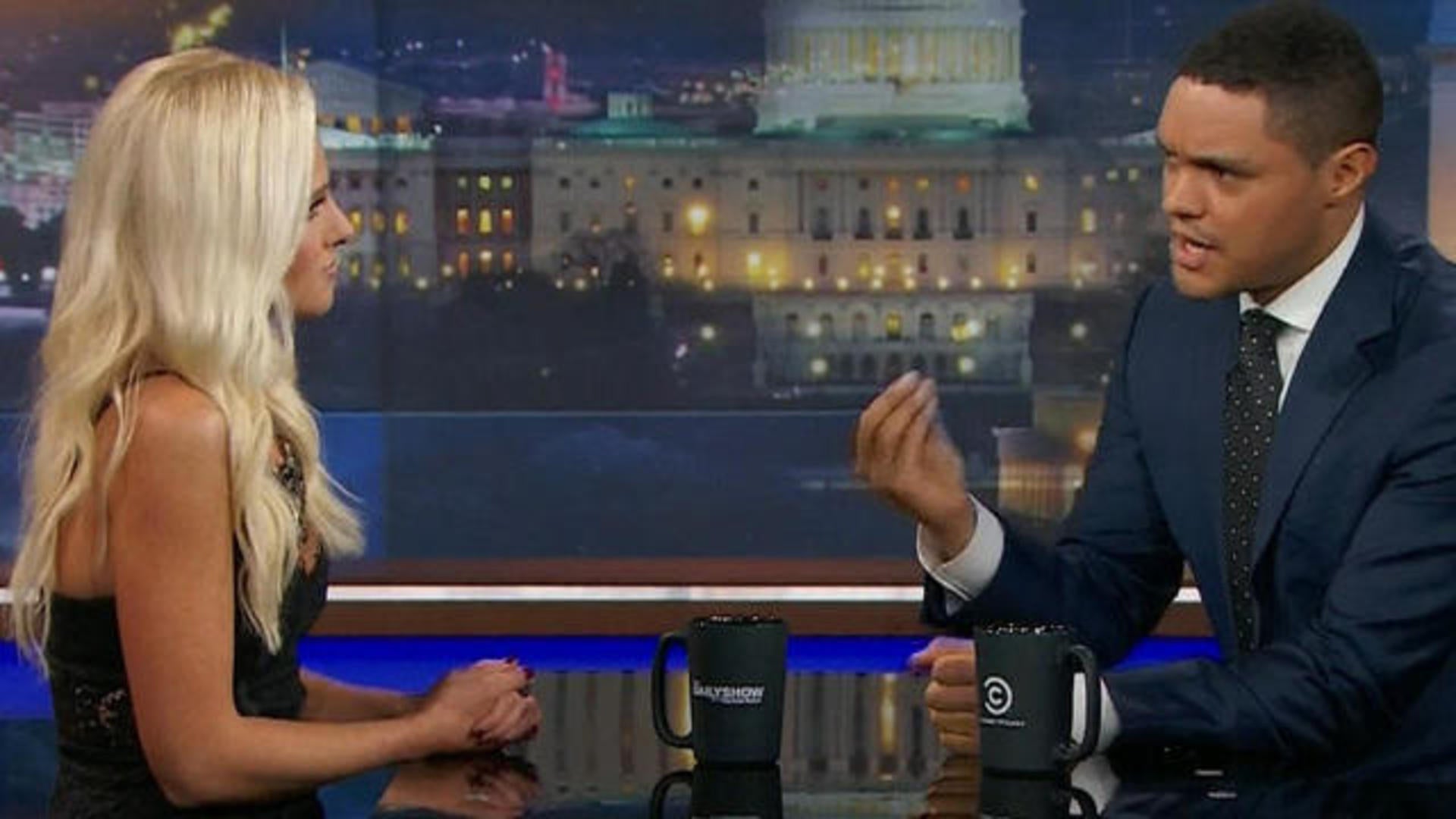 Trevor Noah grills Tomi Lahren on 