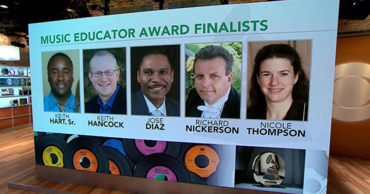 2017 Grammy Music Educator Award finalists revealed CBS News