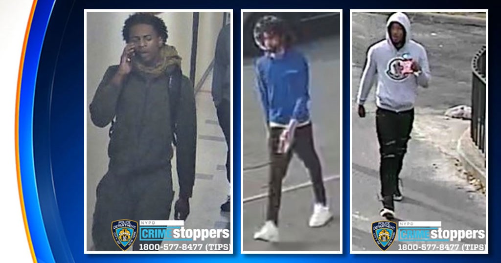 Police: 3 Wanted In Connection To Bronx Shooting - CBS New York