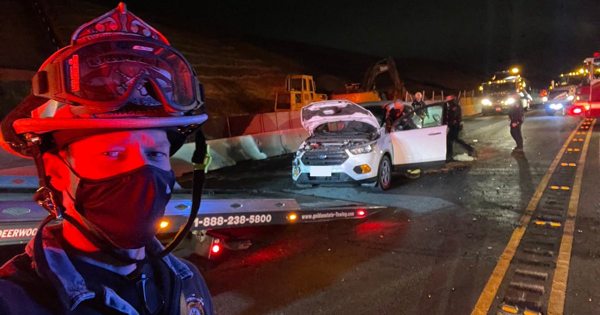 Three Injured In Chain Reaction Crash On SR 84 In Livermore CBS San