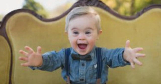 Toddler with Down syndrome stars in kid's clothing ad CBS News