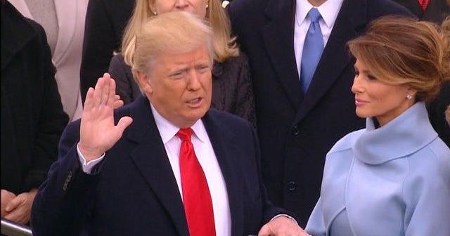 Donald Trump's historic inauguration - CBS News