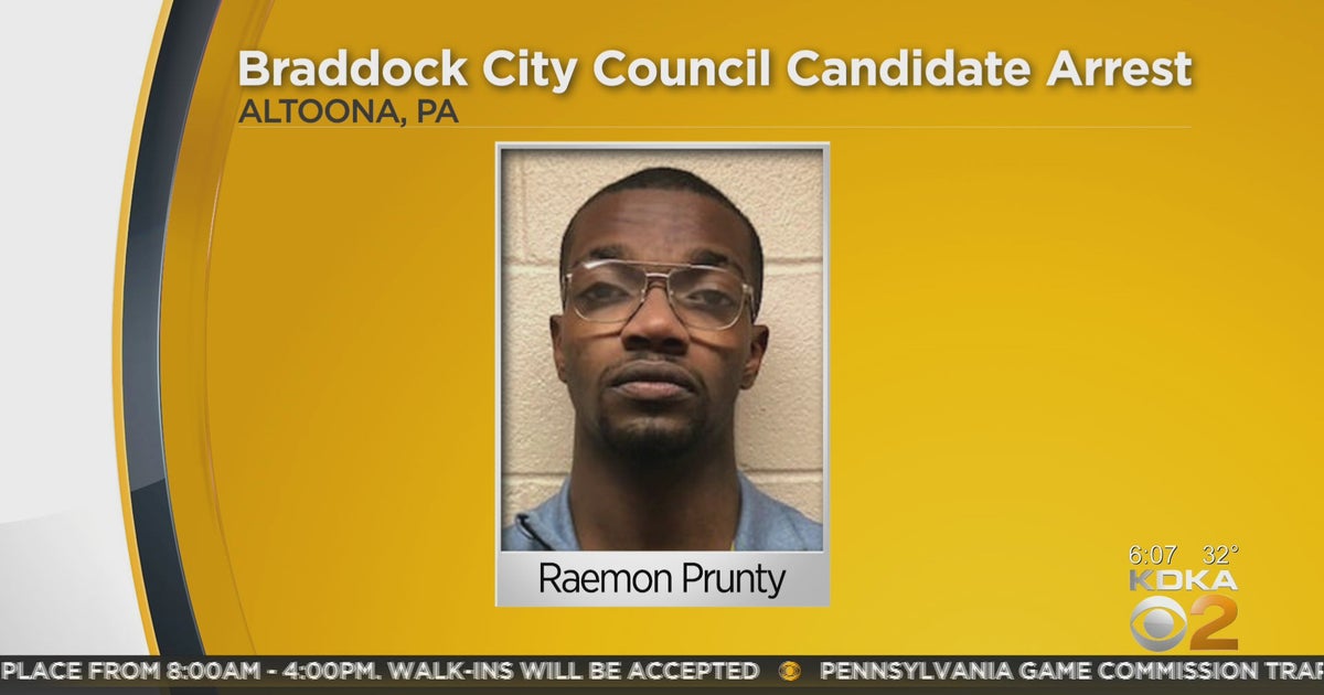 Braddock Council Candidate Raemon Prunty Arrested In Altoona Drug Bust
