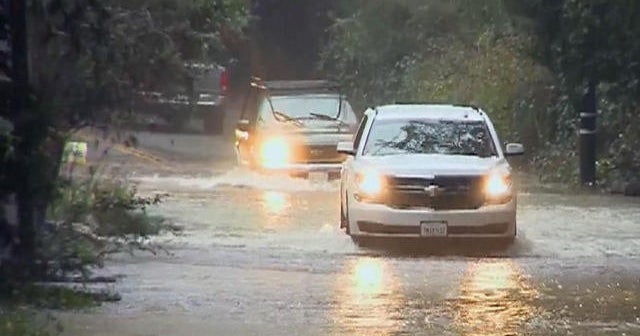 Flooding and snow emergency impact California - CBS News