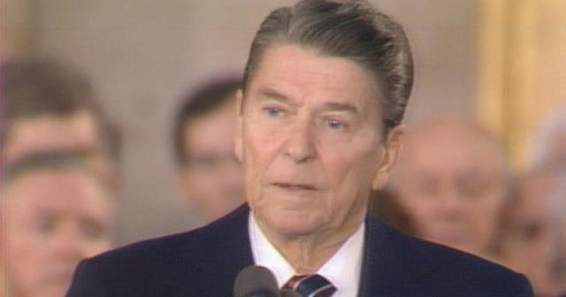 Ronald Reagan inaugural address: Jan. 21, 1985 - CBS News