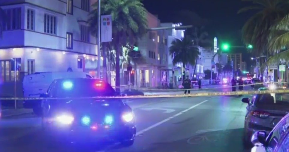 One Person Injured Following Overnight Shooting in Miami Beach - CBS Miami