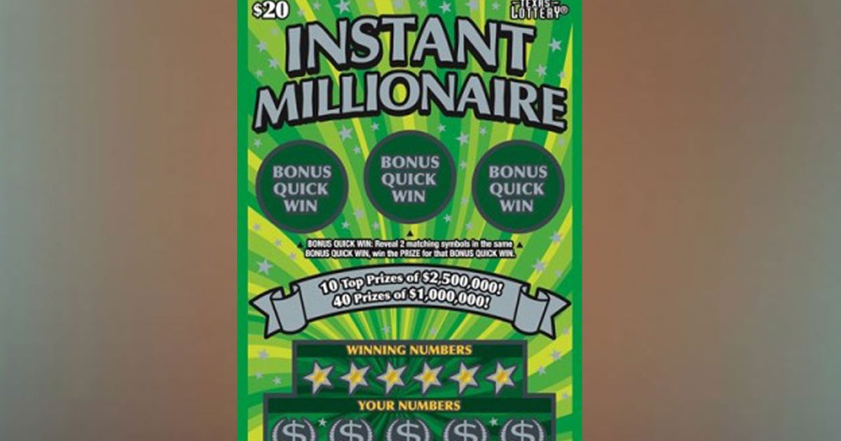 Terrell Resident 'Instant Millionaire' After Claiming 2.5M Texas Lotto