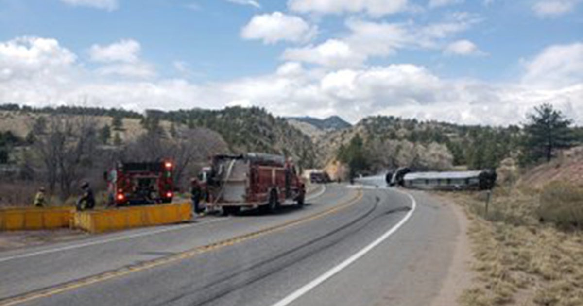 Tanker Leaking Fuel Forces Closure Of Highway 36 Near Lyons, Hazmat