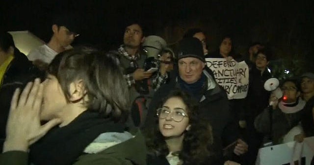 Protests erupt in California - CBS News