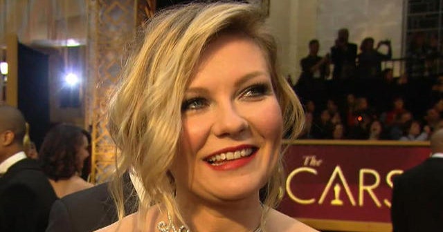 Kirsten Dunst interview at the Oscars - CBS News