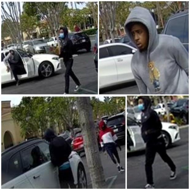 4 Sought In Armed Robbery Attempt In Irvine Shopping Center 
