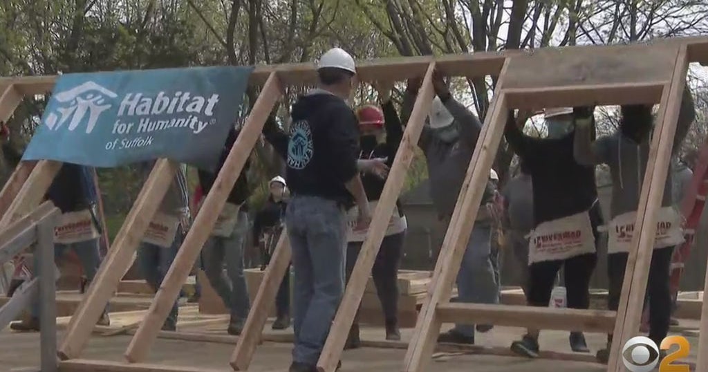 Habitat For Humanity Starts Work On New Home On Long Island CBS New York