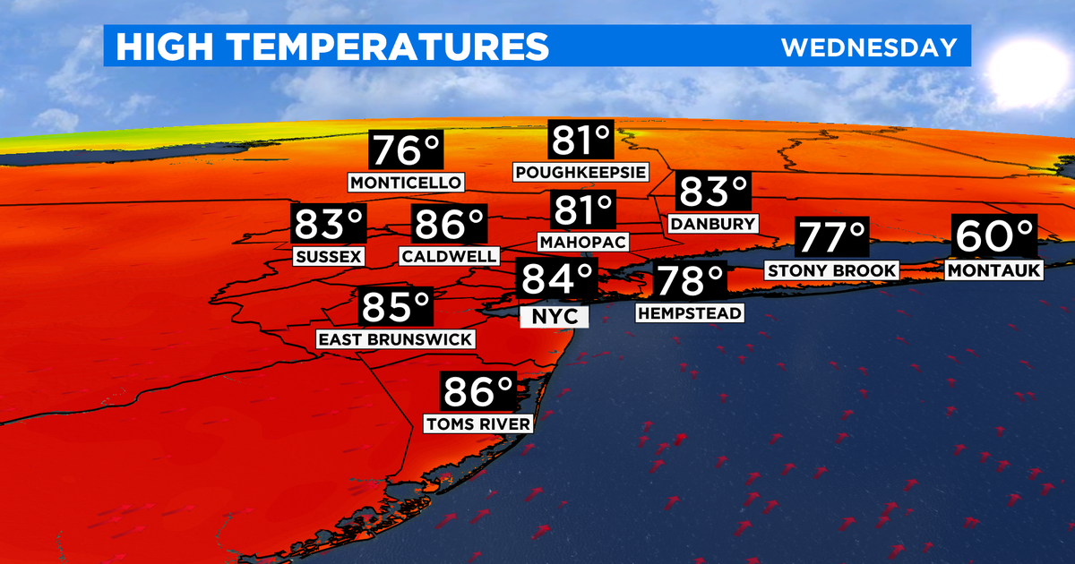 New York Weather CBS2's 4/28 Wednesday Morning Forecast CBS New York