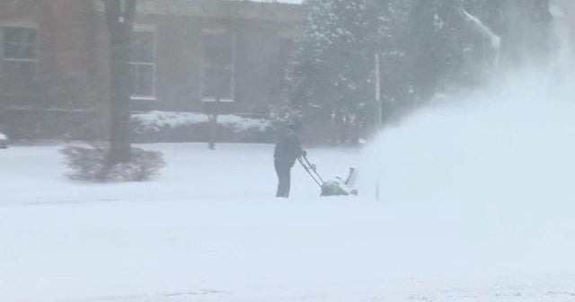 Millions across Northeast dig out from winter storm - CBS News