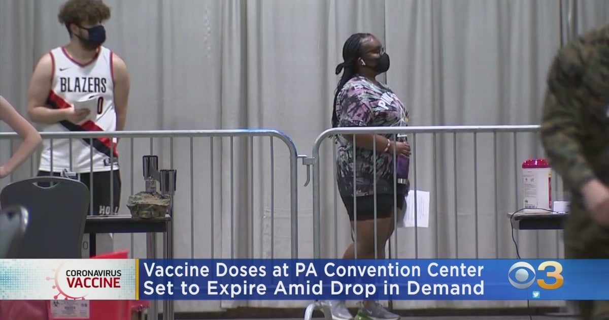 COVID-19 Vaccine Doses At Pennsylvania Convention Center Set To Expire