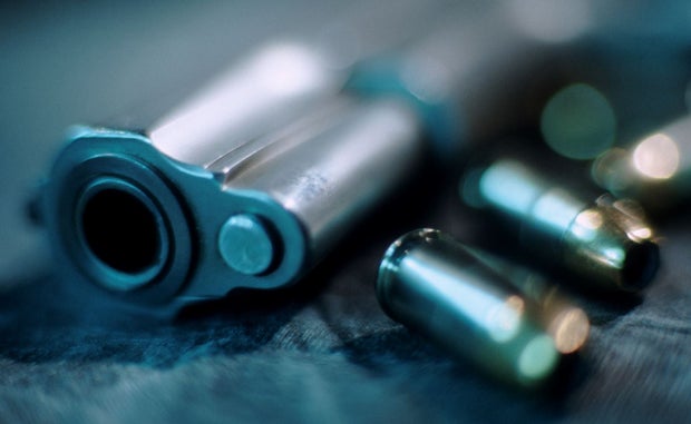 handgun - gun - bullets