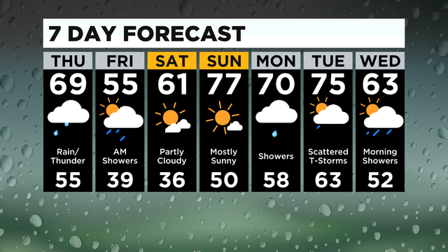 7 Day Forecast 