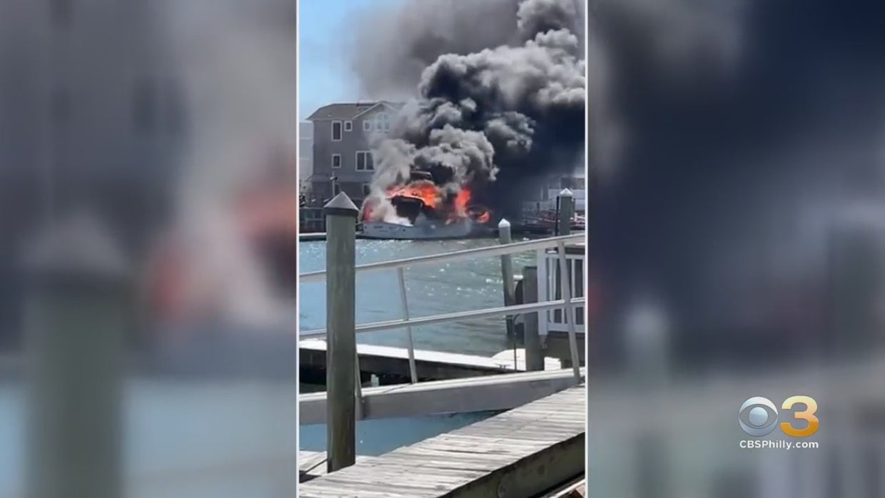 wildwood boat fire 