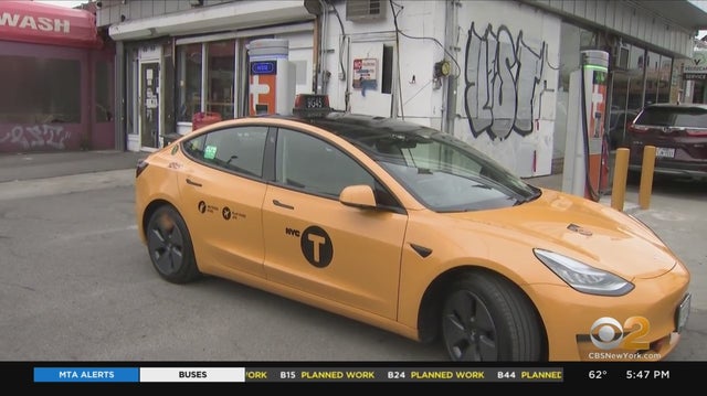 tesla yellow cab deangelis 