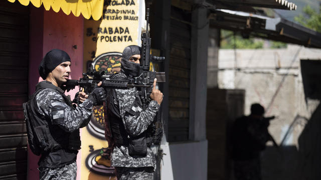 Brazil Police Operation 