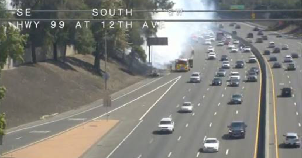 Crews Battle Multiple Fires Around Sacramento Area As Red Flag Warning ...