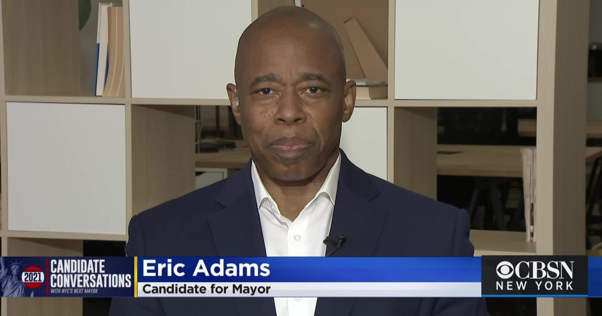 Candidate Conversations: Eric Adams - CBS New York