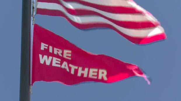 Fire Weather Flag - Generic - Red Flag Warning 