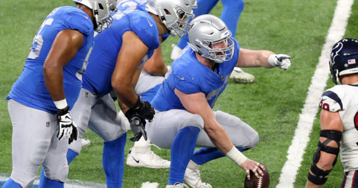 Lions center Frank Ragnow played through fractured throat against Packers 