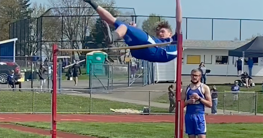 Union High School Freshman Breaks 35Year School High Jump Record CBS
