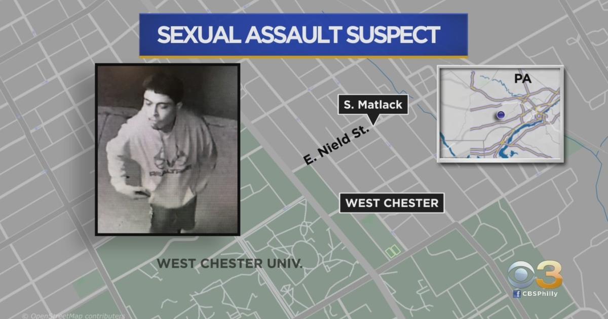 West Chester Police Searching For Man Wanted For Two Sexual Assaults Cbs Philadelphia 