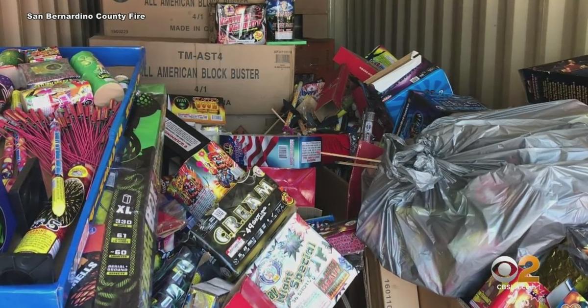 San Bernardino County Cracking Down On Sale, Use Of Illegal Fireworks ...