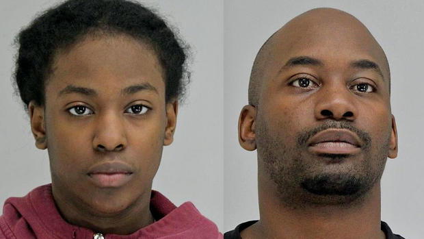 Jamya Harris, 17, and Marvin Henderson, 30, are charged with murder 