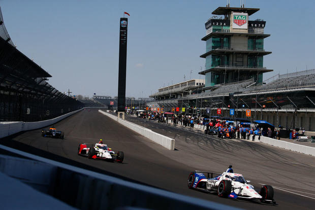 INDY CAR SERIES: APR 9 Indianapolis 500 Open Test 