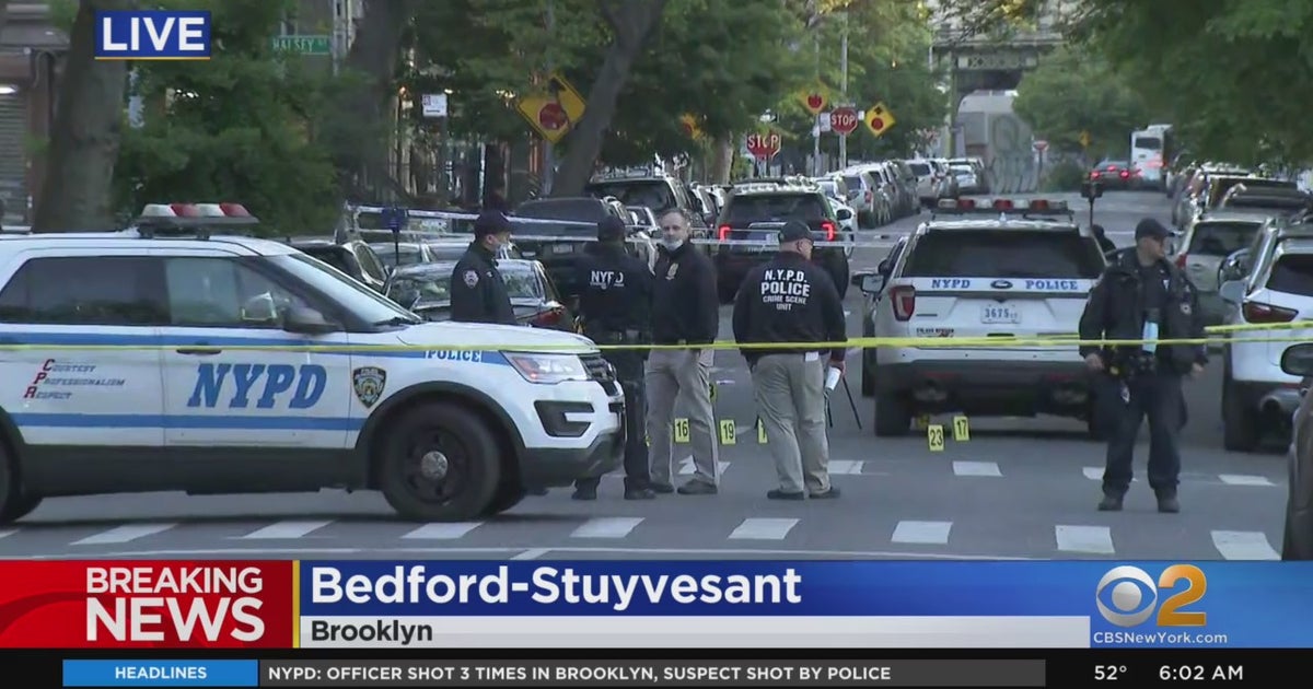 NYPD Officer Shot 3 Times In Brooklyn Released From Hospital - CBS New York