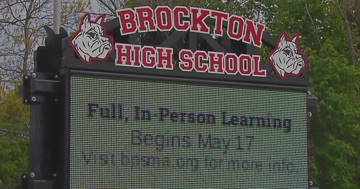 Brockton High School Students Return To In-Person Classes Full-Time On ...