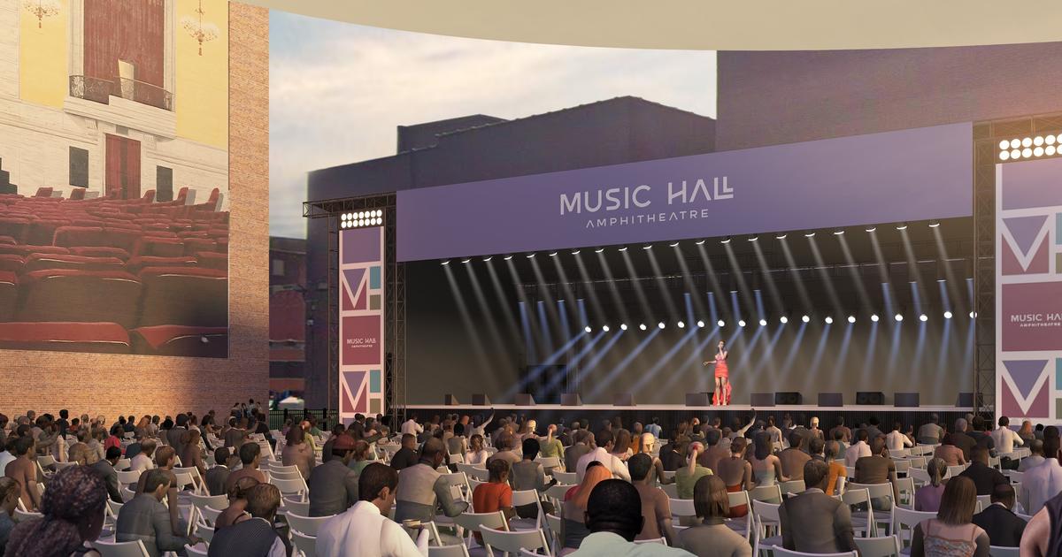 The Brand New Amphitheater Outside Detroit's Music Hall Kicks Off ...