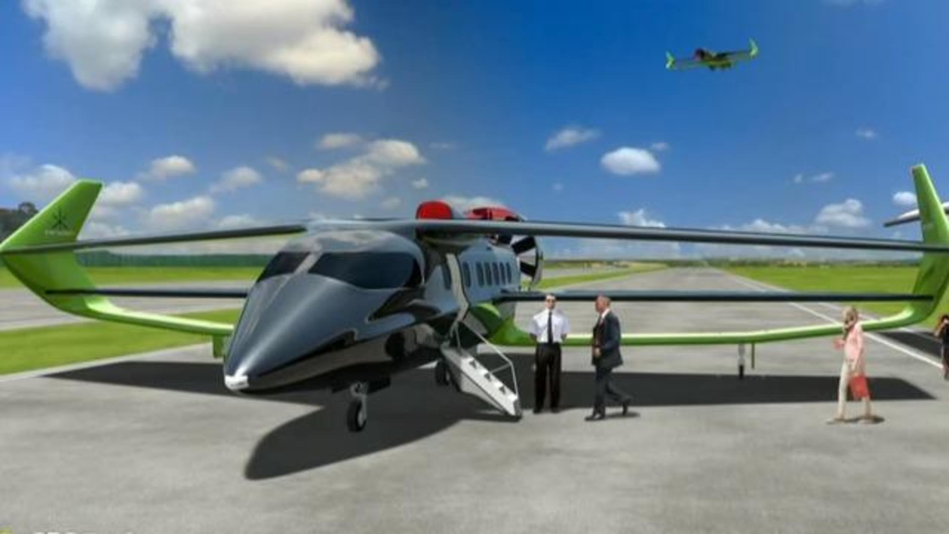 Tesla electric online airplane