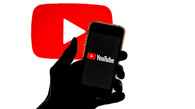In this photo illustration the YouTube app in App Store seen 