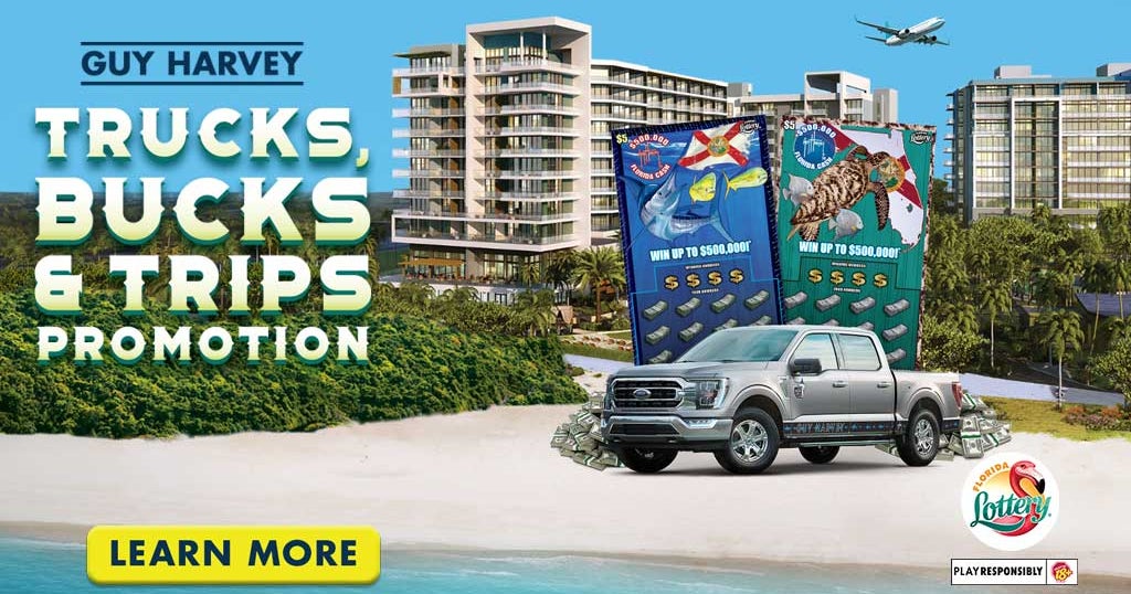 Catch A Wave Of Excitement With The New Guy Harvey 500,000 Florida Cash ScratchOffs CBS Miami
