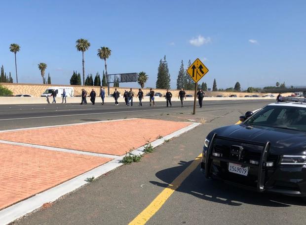 Shooting Shuts Down 55 Freeway In City Of Orange 
